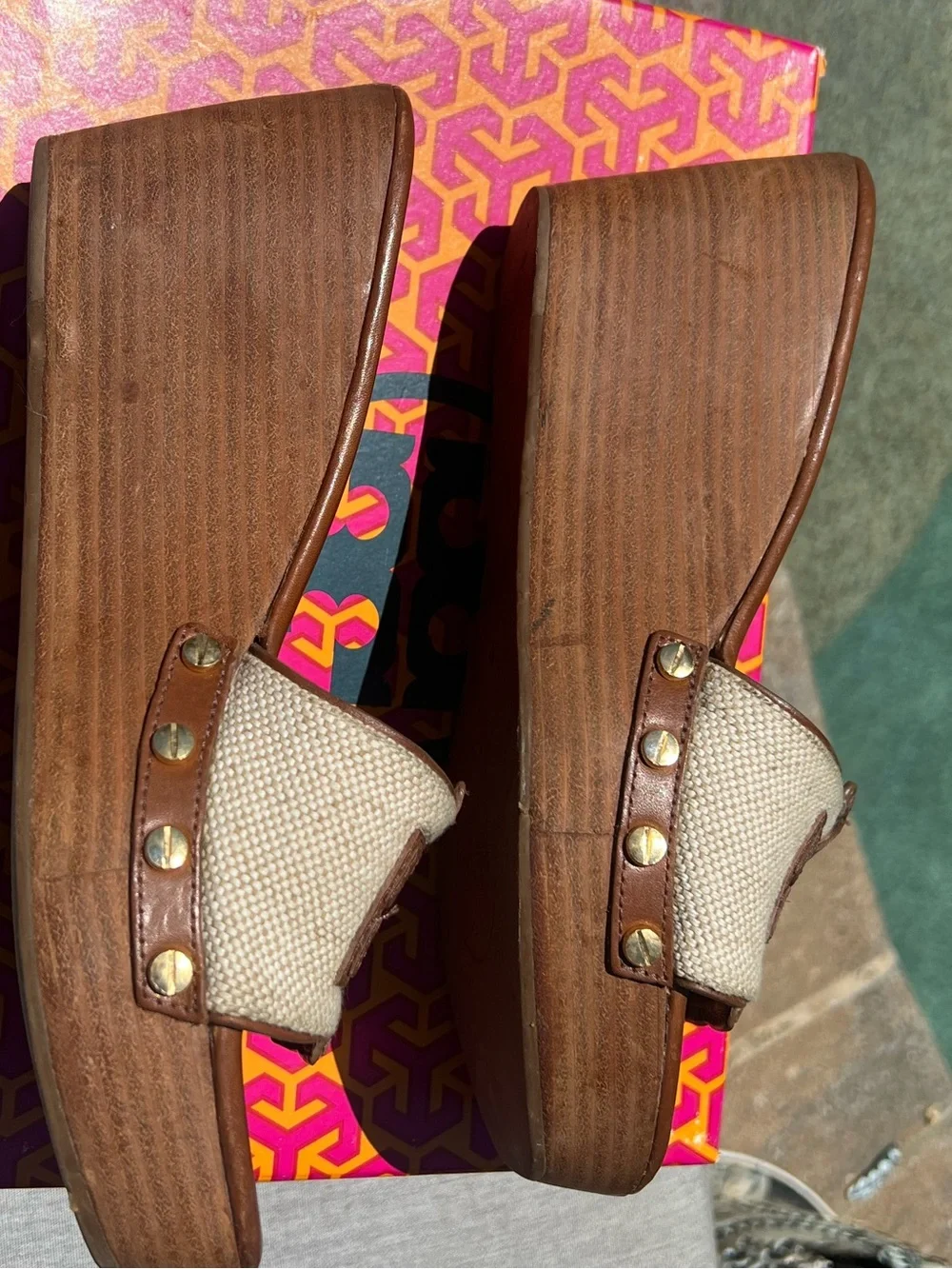 Tory Burch Terri Platform Sandal Size 7.5